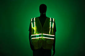 Conductive Textiles Lighted Safety Clothing